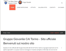 Tablet Screenshot of gruppogiovanile.org